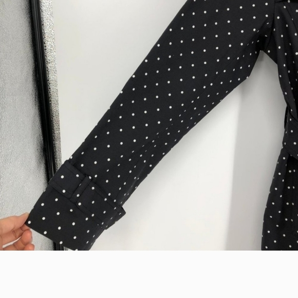 Spanner Dot Trench Coat - Picture 6 of 9